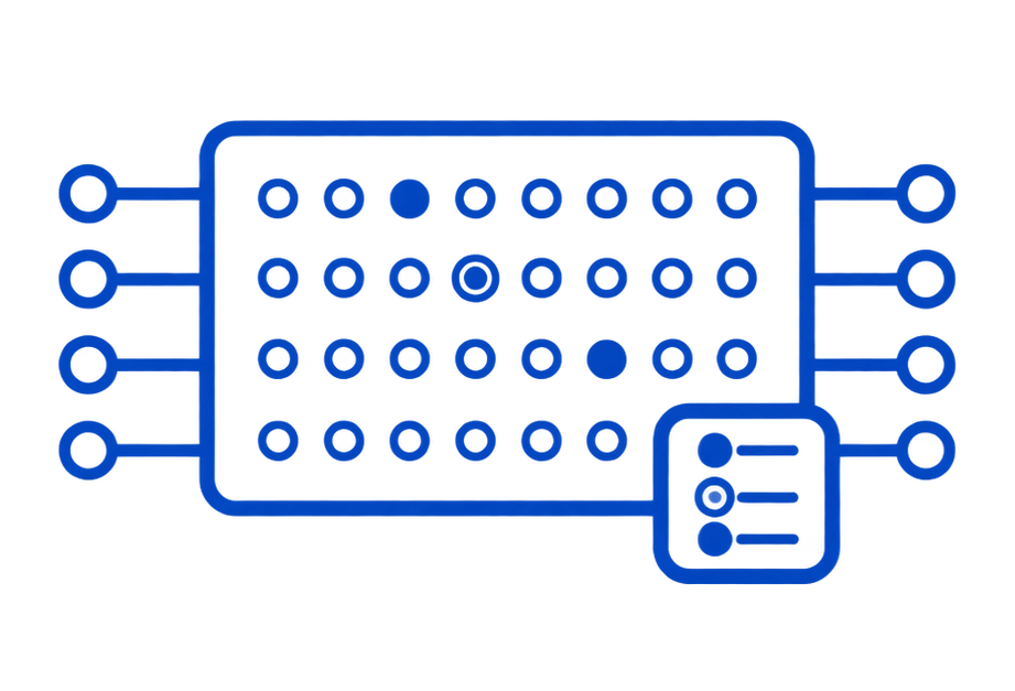 32 channel Tri state and configurable 1
