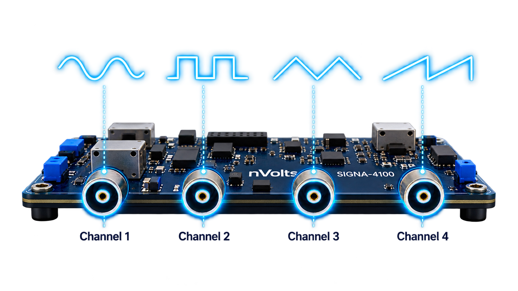 four channels signa4100 front