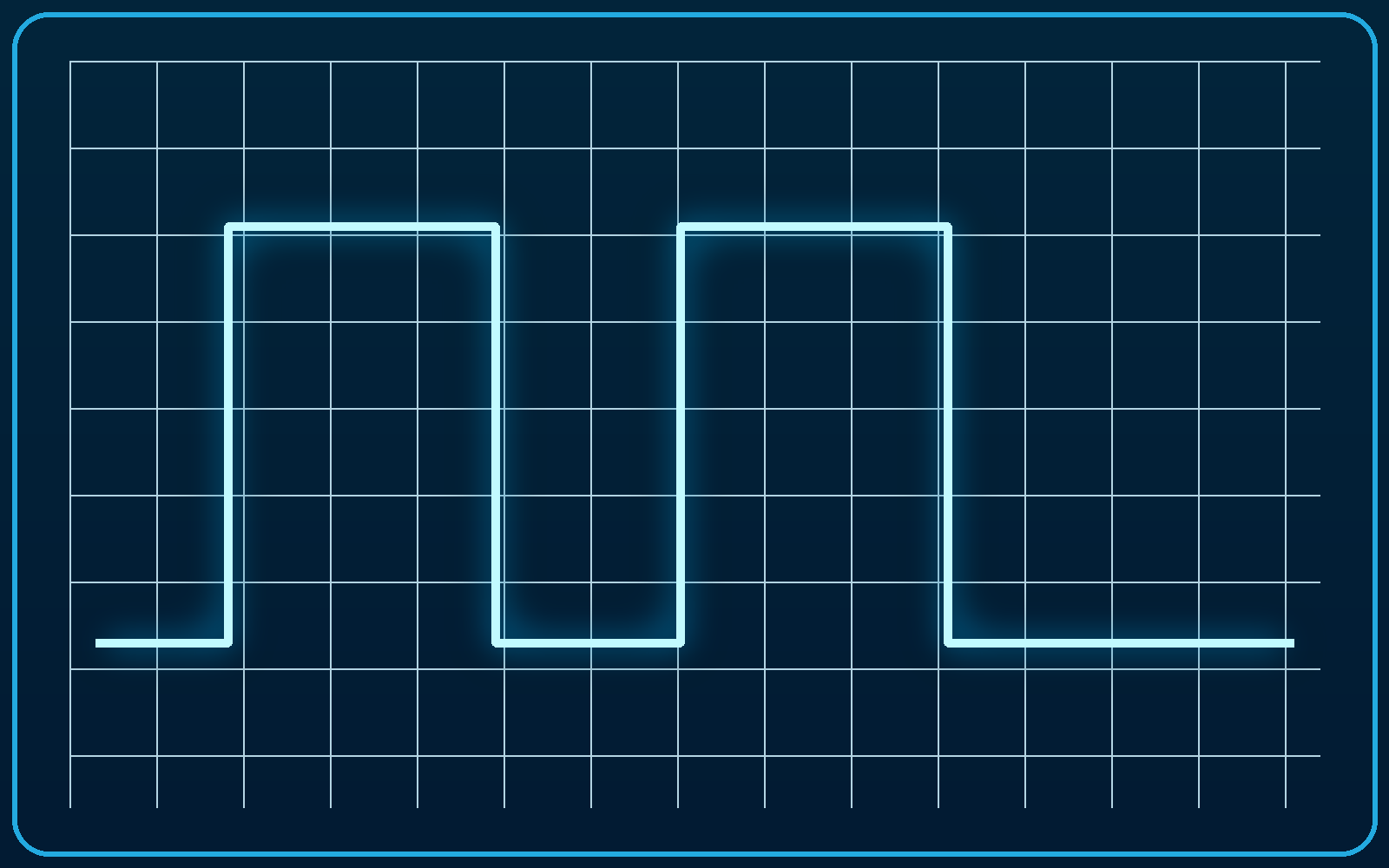 waveform card square